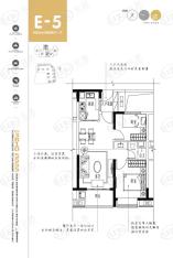 万科又一城E5户型户型图
