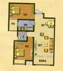 新美城上领地户型图