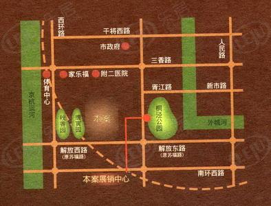位置交通图