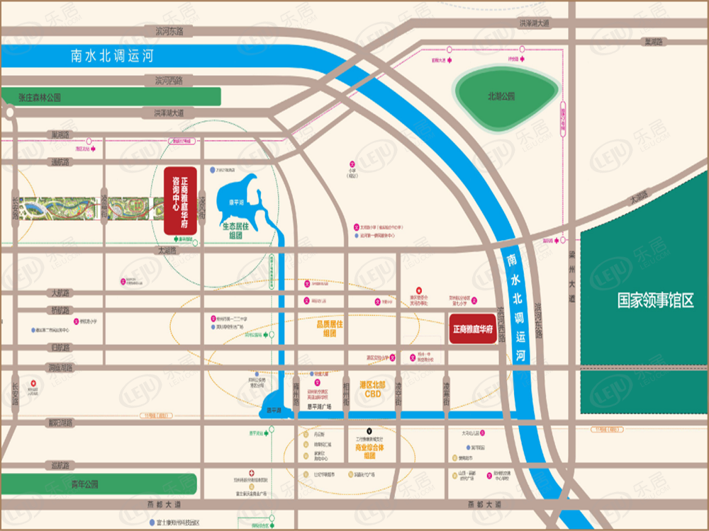 港北商圈正商雅庭华府最新价格出来啦，约7300-16000元/㎡，户型建面约94.25~136.66㎡