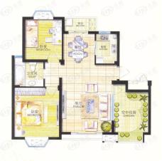 瑞城国际社区B5闲趣户型户型图