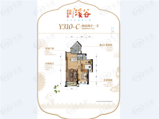 碧桂园•润杨溪谷Y130C户型户型图