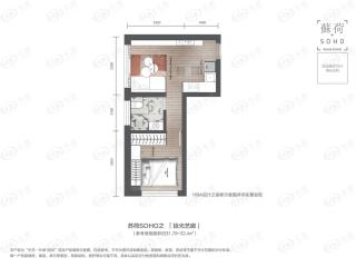 明悦浪漫城时光艺廊户型图