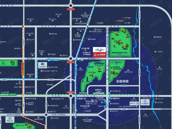 位置交通图