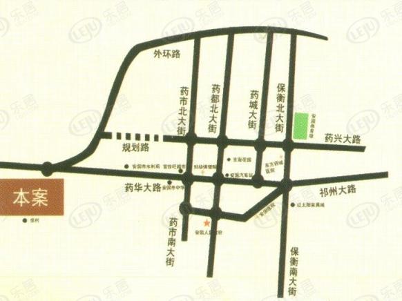 位置交通图
