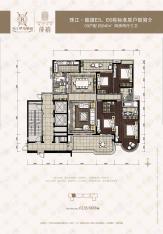 罗马家园4室3厅3卫户型图