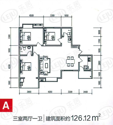 汉中市镇巴县顺通城市之星户型图公布 户型面积87.98~126.12㎡