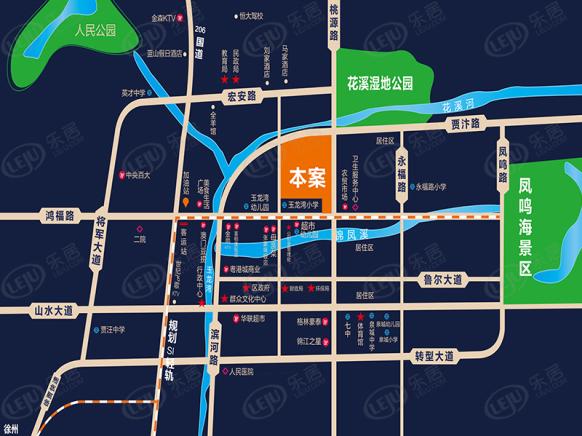 位置交通图