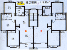 爱法新城一期户型图