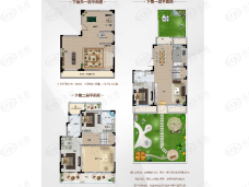 锦艺悦城3室2厅3卫户型图