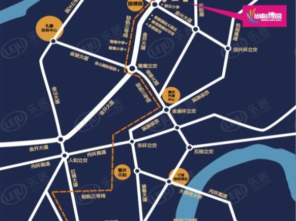 位置交通图