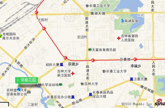 位置交通图
