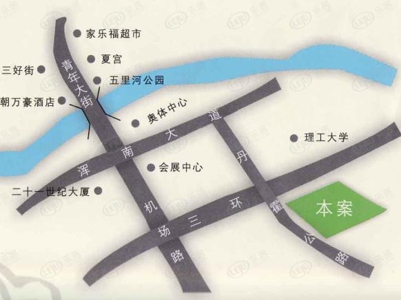 位置交通图