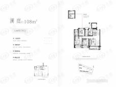 华润置地金悦澜湾3室2厅2卫户型图