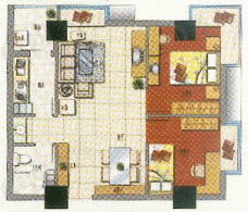 雅琪公寓户型图