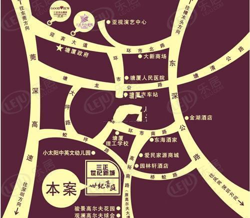 位置交通图