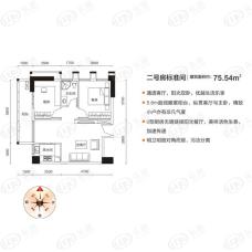 金色港湾三号房标准间户型图