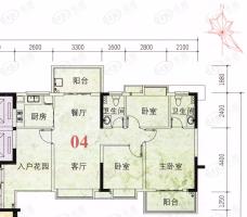 富豪山庄04单位户型图