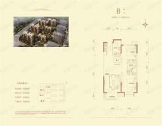 富力尚悦居二期B+户型户型图