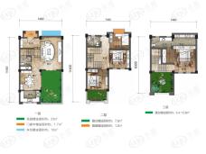 奥莱公园壹号院4室2厅3卫户型图