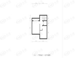 北京城建北京合院楼层平面图
