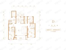 建业世和府北园3室2厅3卫户型图