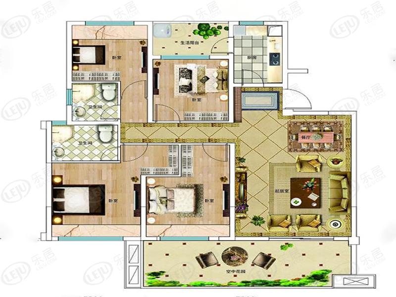 阳光翡翠院子户型图公布 建面为147313.85 ㎡报价约4650元/㎡