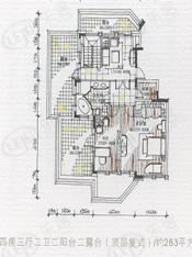 晓园房型: 复式;  面积段: 183 －388 平方米;
户型图