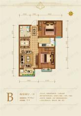 雅都园90.98户型户型图