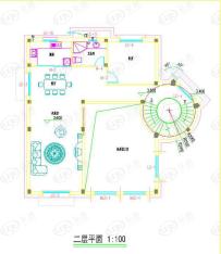 百美山庄6室4厅4卫户型图