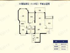 恒大绿洲恒大绿洲31栋01户型户型图