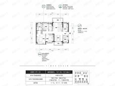 时代天境4室2厅2卫户型图