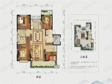 白鹿汀洲4室2厅2卫户型图