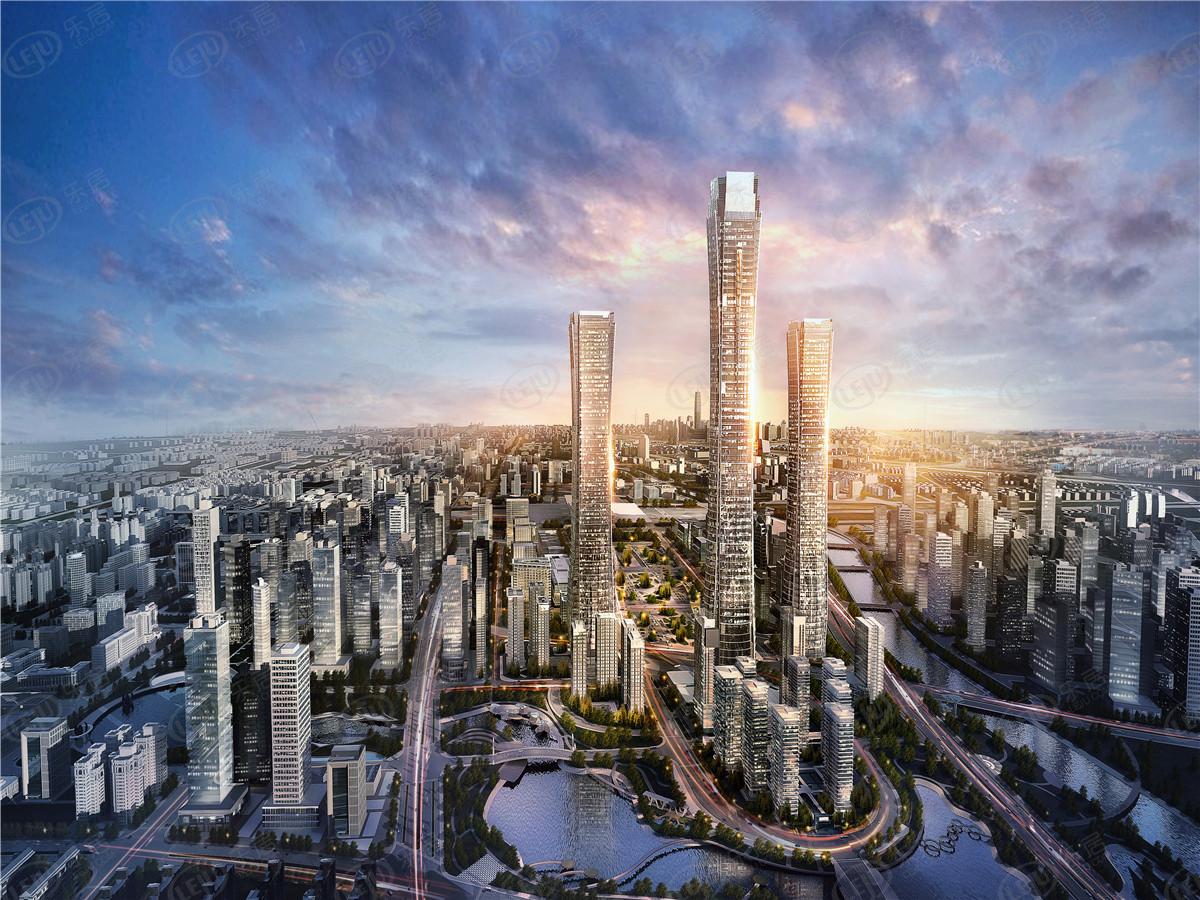 郑东高铁站商圈宝能莲湖一品最新价格出来啦，约17600元/㎡，户型建面约95~232㎡