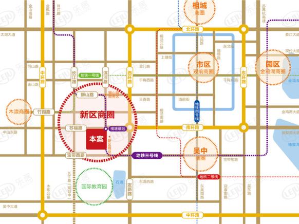 位置交通图
