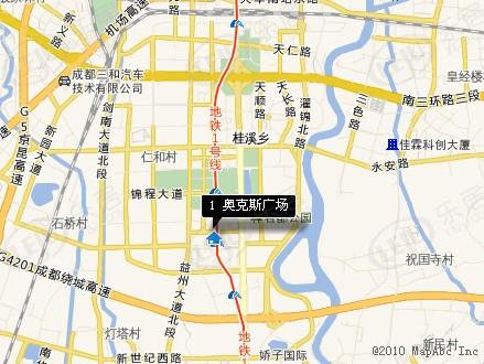 位置交通图