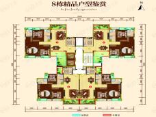 颐和山庄颐和山庄8栋精品户型户型图