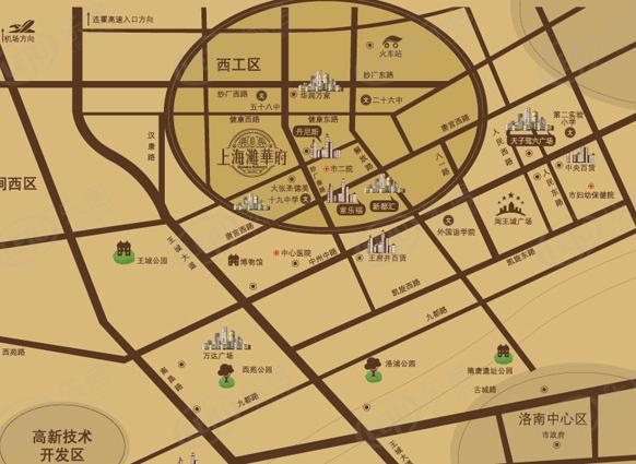 位置交通图