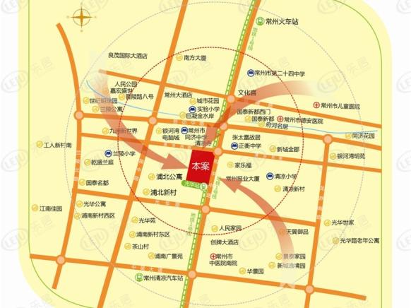 位置交通图