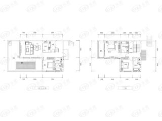 俊发·生态半岛山地联排-B1户型图