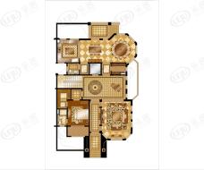 云龙观邸3室2厅2卫户型图