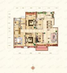 银基誉府平顶山银基誉府叠墅B4-2户型户型图