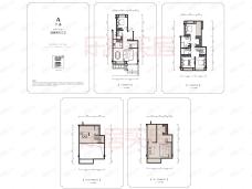 保利天空之城｜泊院A下叠户型图