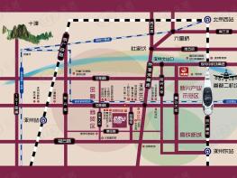 范阳凤凰城位置交通图