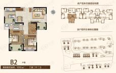 日月光伯爵天地B2户型图户型图