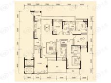 美的君兰江山5室2厅4卫户型图
