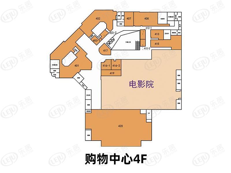 天盈财富广场户型一览 户型面积16.62~189㎡ 起价约16000元/㎡