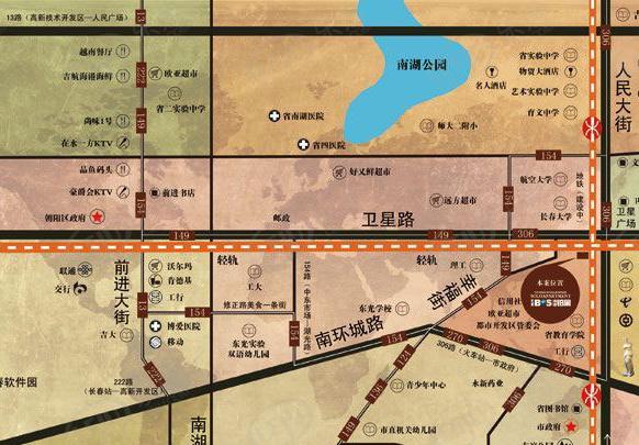 位置交通图
