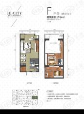 侨建·HI CITY3室2厅2卫户型图