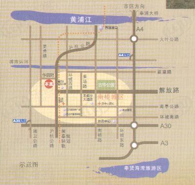 位置交通图